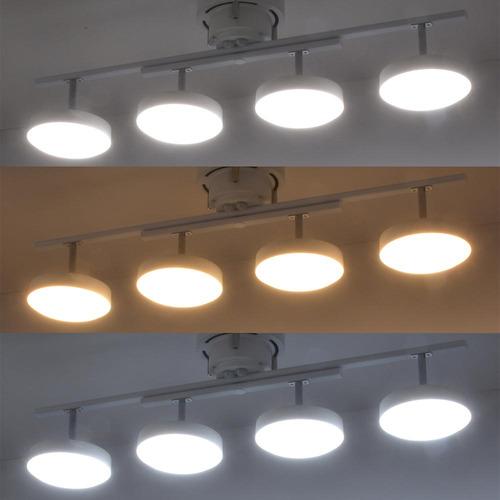 オーム電機 LT-YLS4RC-W LED4灯シーリングライト ホワイトウッド_2