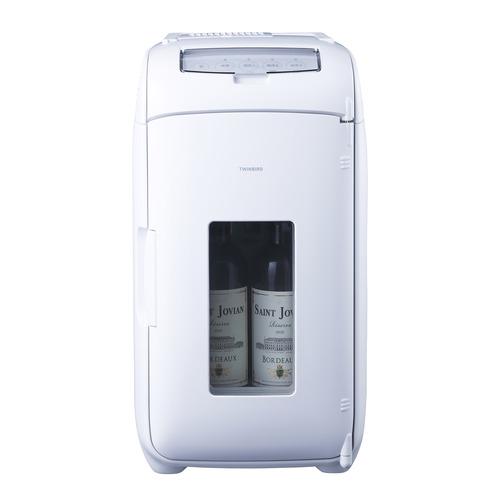 ツインバード HR-EB07W 2電源式 ポータブル電子適温ボックス 13L ホワイト HREB07W_9