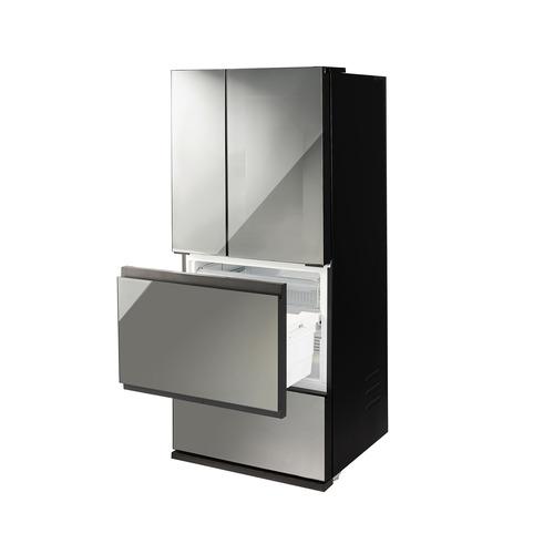 無料長期保証】ツインバード HR-EI35B 4ドア冷蔵庫 中身が見える