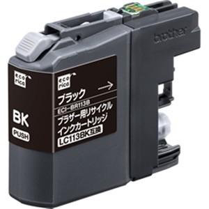 エコリカ ECI-BR113B ブラザー用リサイクルインク（ブラック）LC113BK｜tsukumo-y2