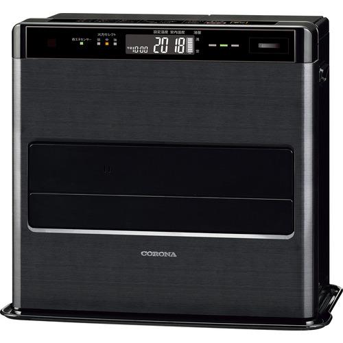 CORONA FH-WZ5725BY(KG) 石油ファンヒーター 足もとあったかルーバー付 15畳まで タンク容量7.2L グランブラック CORONA FH-WZ5725BY(KG) 石油ファンヒーター 足もとあったかルーバー付