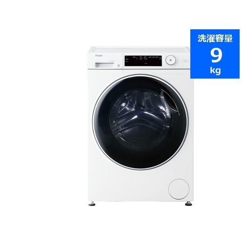 【美品】Haier ドラム式洗濯機9kg一人暮らし 左開きJW-TD90SA-W Haier JW-TD90SA-W ドラム式洗濯機 9kg ホワイト JWTD90SAW : ツクモ
