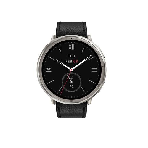 Zepp Health Amazfit Active 2 プレミアムバージョン [ブラックレザー]の商品画像（Yahoo!ショッピング）