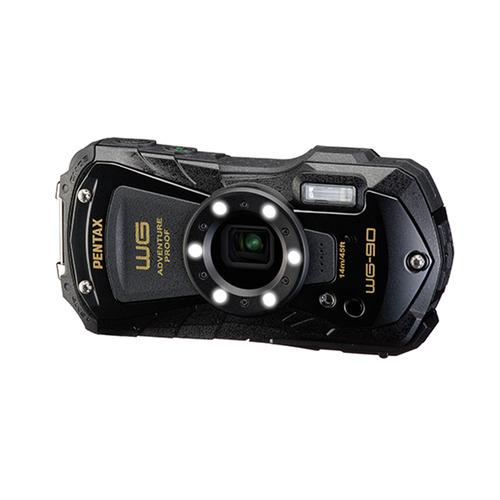 RICOH リコー デジタルカメラ PENTAX WG-90 ブラックの商品画像（Yahoo!ショッピング）