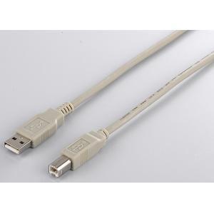 USB2.0ケーブル (A to B) アイボリー 3m｜tsukumo-y2