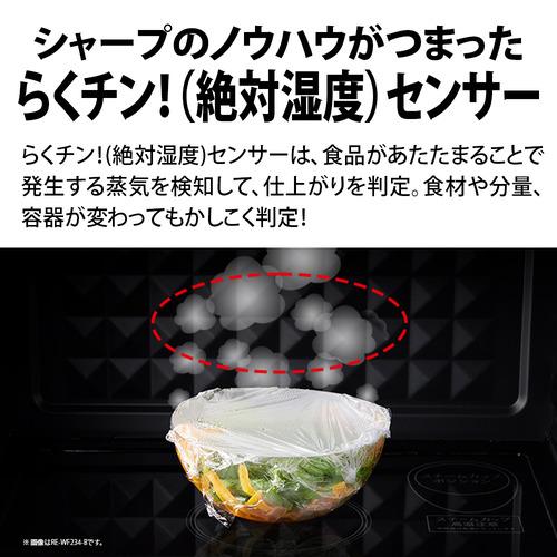 シャープ RE-TS174 単機能レンジ 17L ブラック系 RETS174 : ツクモ