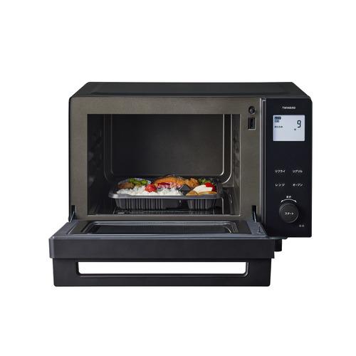 【新品・15000円値引き】 ツインバード オーブン電子レンジ DR-E220B ツインバード DR-E220B オーブンレンジ リフライ機能搭載 20L ブラック