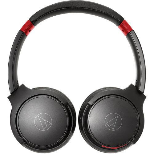Audio-Technica ワイヤレスヘッドホン ブラック/レッド オーディオテクニカ ATH-S220BT BRD ワイヤレスヘッドホン ブラック