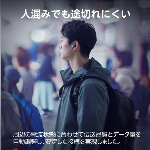 エレコム LBT-TWS18BK ワイヤレスイヤホン Bluetooth 5.2 ハイレゾ対応