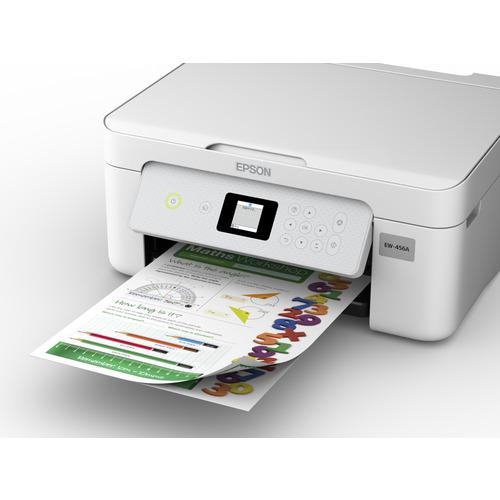 EPSON EW-456A A4カラーインクジェット複合機 ホワイト : ツクモYahoo