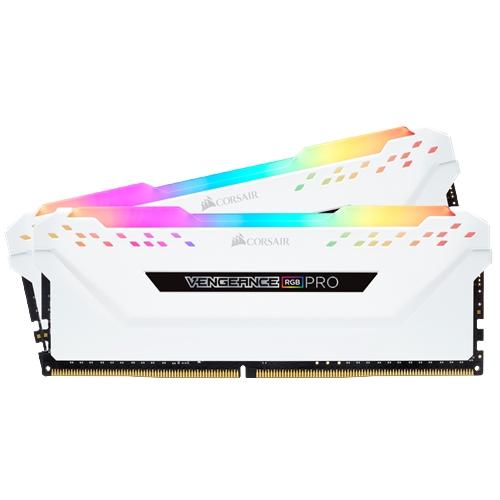 CORSAIR コルセア CMW32GX4M2E3200C16W DDR4 SDRAM 16GB×2枚組 DDR4-3200 VENGEANCE RGB PRO ホワイト｜tsukumo-y2｜02