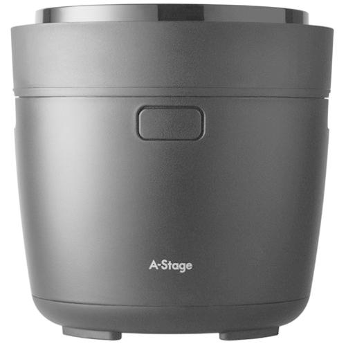 A-Stage RC-A30BK マルチライスポット 3合炊きマイコン炊飯器 ブラック