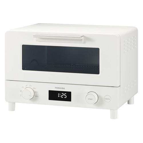 東芝 HTR-W7(W) オーブントースター ミルキーホワイト : ツクモYahoo