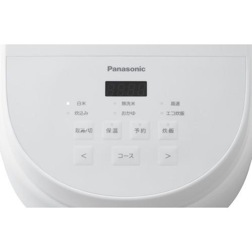 パナソニック SR-A110D-W 電子ジャー炊飯器 マイコンタイプ 5.5合