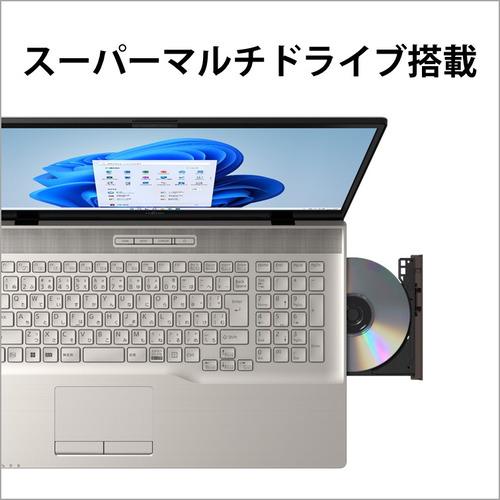 【推奨品】富士通 FMV LIFEBOOK NH FMVN77H1G [ 17.3in | FHD | Ryzen 7 7730U | 8GB | 512GB | Win11 Home | Office | シャンパンゴールド ]｜tsukumo-y2｜11