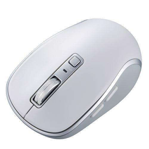 ナカバヤシ MUS-BKF217W Bluetooth静音5ボタンBlueLEDマウス ホワイト｜tsukumo-y2｜07