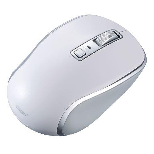 ナカバヤシ MUS-BKF217W Bluetooth静音5ボタンBlueLEDマウス ホワイト｜tsukumo-y2｜09