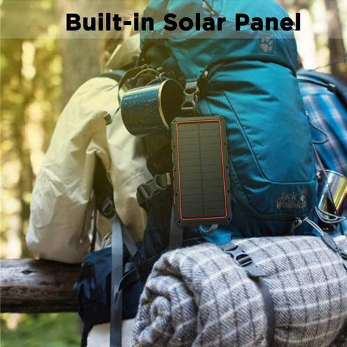 コンピューケース・ジャパン JMB-SR30-BKRE ソーラー付き添い人大収容能力移動性蓄電池 30000mAh 黒いことJMBSR30BKRE