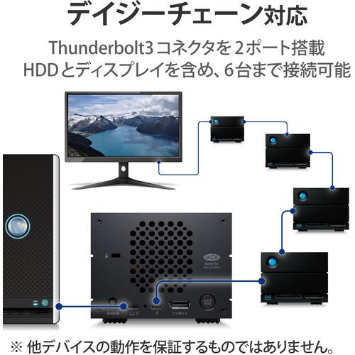 【値下げ・名盤】 エレコム STLG40000400 LaCie 外付けHDD 40TB 2big Dock 【TM3610610246】(131190円)