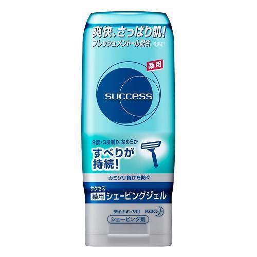 花王 サクセス 薬用シェービングジェル フレッシュタイプ (180g)｜tsukumo-y2