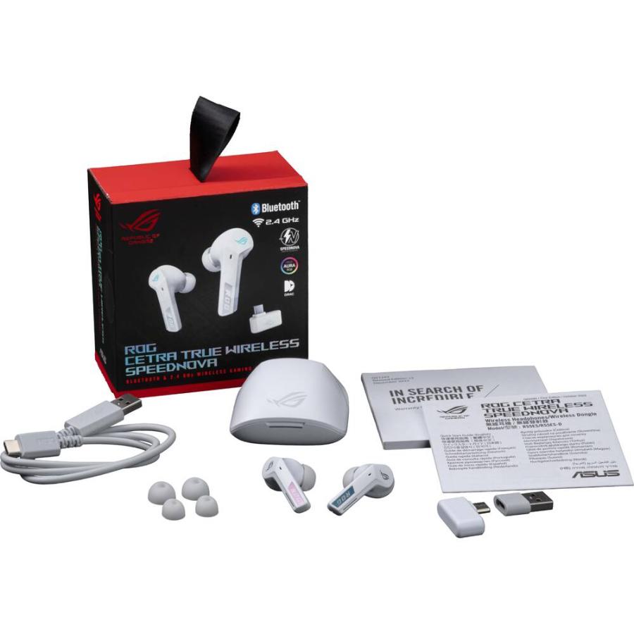 ROG Cetra True Wireless SpeedNova White 完全ワイヤレス