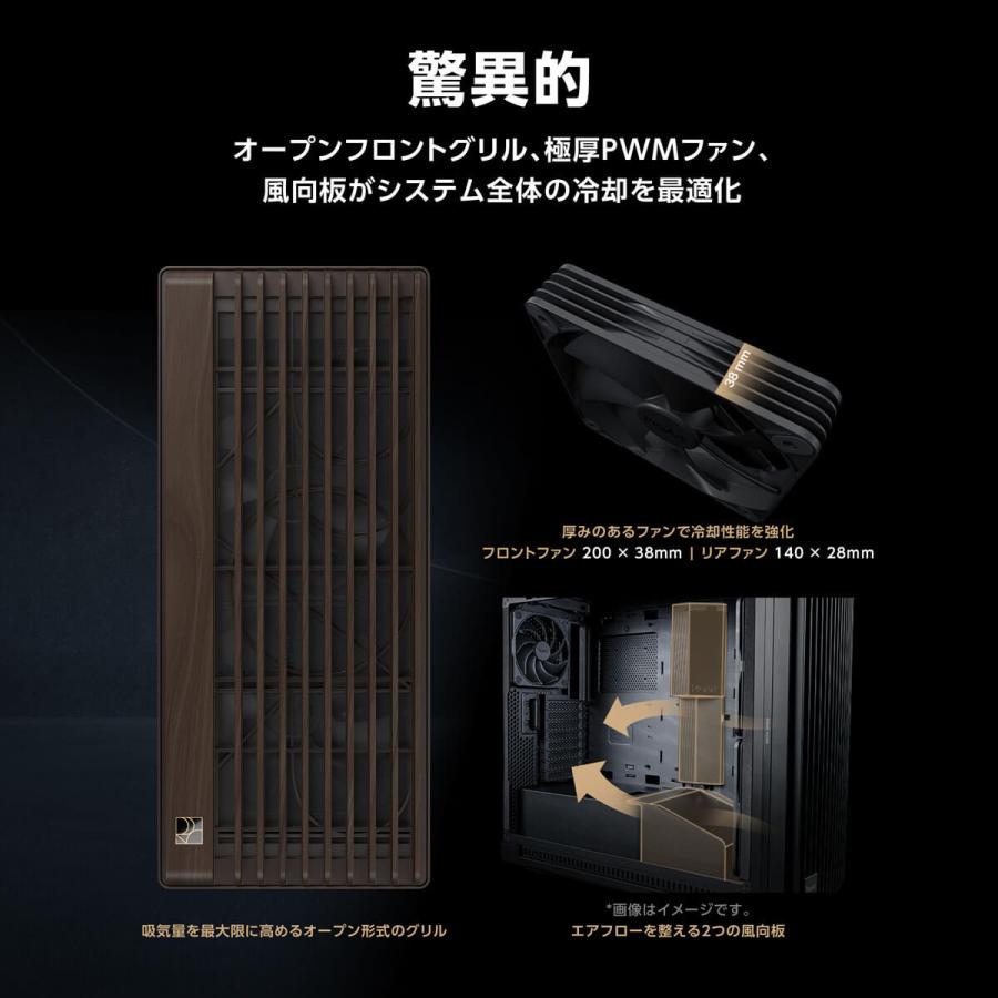 PA602 WALNUT WOOD METAL PWM RETRO BROWN : ツクモ パソコン Yahoo!店