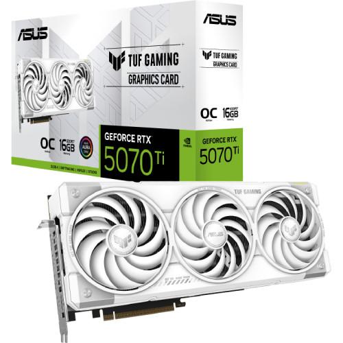 TUF Gaming GeForce RTX 5070 Ti 16GB GDDR7 White OC Edition TUF
