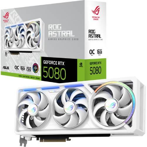 ROG Astral GeForce RTX 5080 16GB GDDR7 WHITE OC Edition ROG-ASTRAL