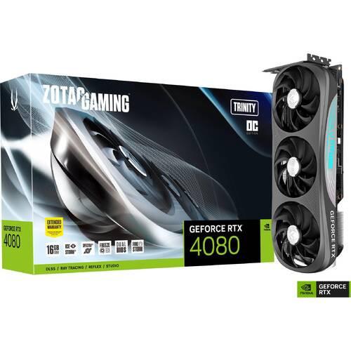 ZOTAC GAMING GEFORCE RTX 4080 16GB Trinity OC ZT-D40810J-10P