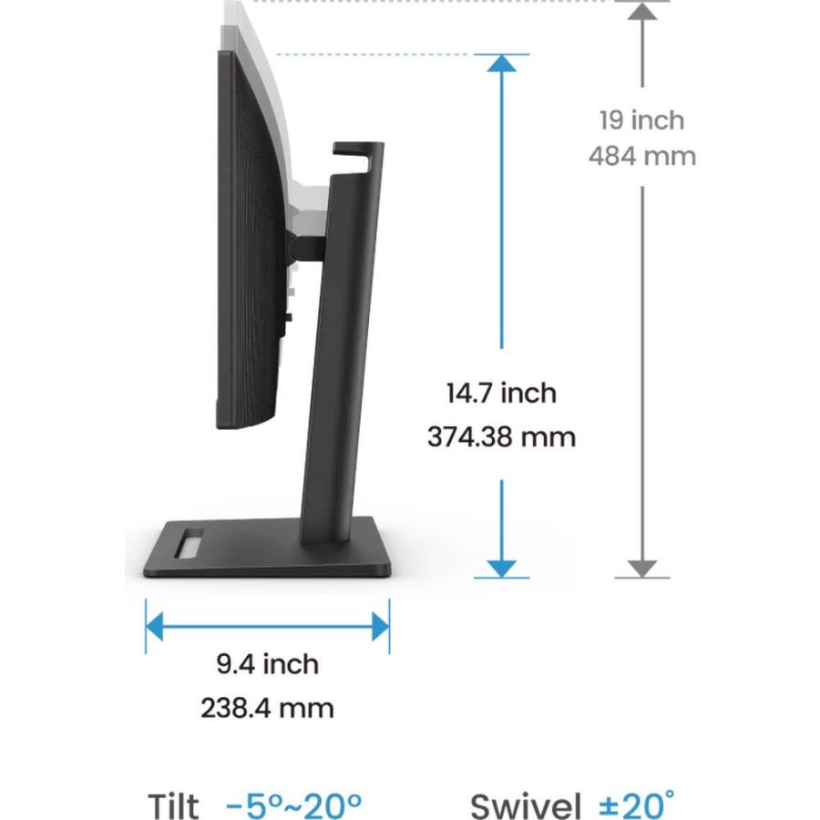 GW2490T-JP 23.8インチ フルHD アイケアモニター 100Hz IPSパネル 3辺