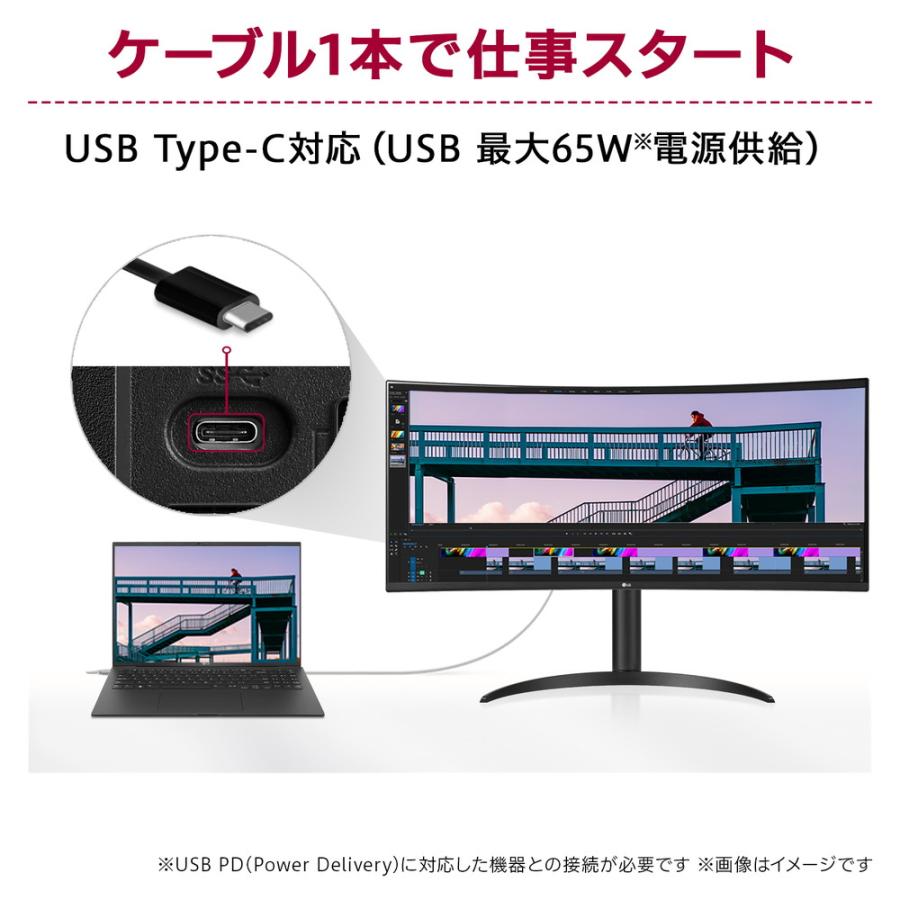 34WR55QK-B 34インチ ウルトラワイドモニター 21:9 3440x1440 34WR55QK-B 34インチ ウルトラワイドモニター 21:9 3440x1440