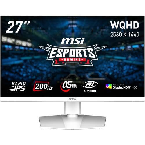 （江戸川区手渡し希望）MSI MAG 27インチ WQHD ゲーミングモニター MAG 274QRFW E20 27インチ WQHD(2560x1440) ゲーミングモニター 200Hz