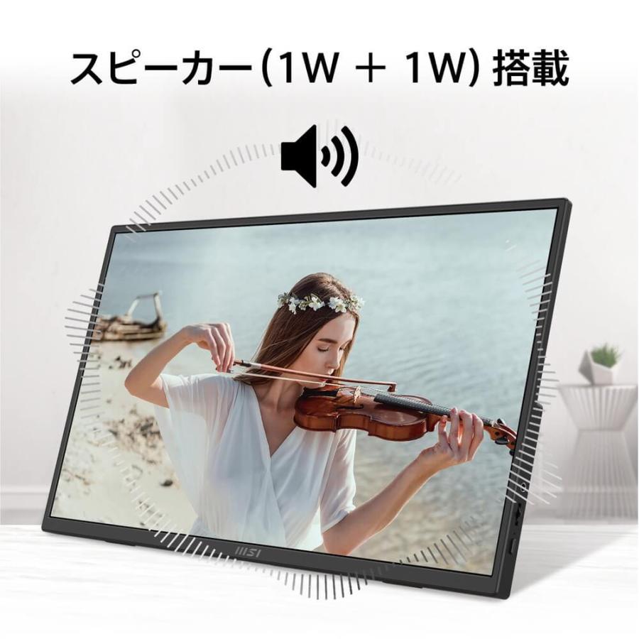 PRO MP165 E6 15.6インチ フルHD ポータブルモニター IPS : ツクモ