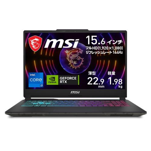 MSI Cyborg-15-A13VFK-4125JP [ 15.6型 / フルHD(144Hz) i7-13620H  