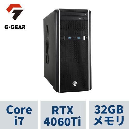 ゲーミングPC デスクトップ G-GEAR GA7J-G241BN/CP3( Core i7-14700F 