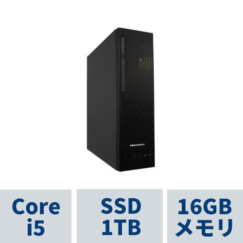 デスクトップPC TSUKUMO PC_Slim TS5J-D241BN/R/CP1( Corei5-13400 
