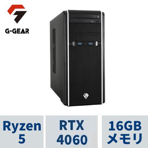ゲーミングPC デスクトップ G-GEAR GA5A-D230BN/CP2 ( Ryzen5 5600X 