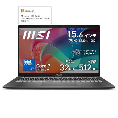 ノートPC Modern-15-F1MG-5559JP [15.6型 /Core 7 150U /RAM:32GB /SSD
