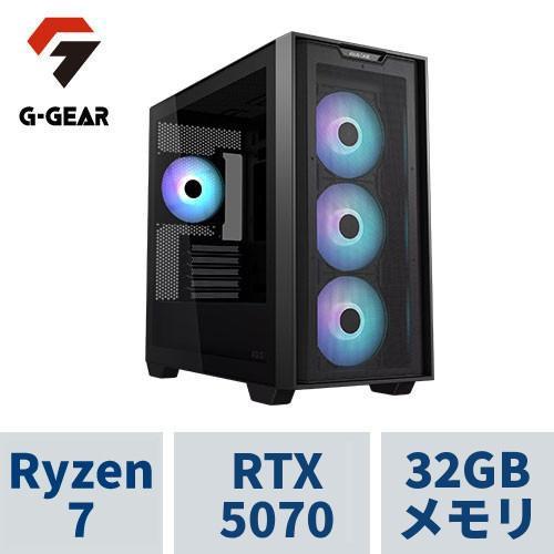 ゲーミングPC G-GEAR Powered by ASUS GT7A-D253BN/B/CP1 Ryzen7