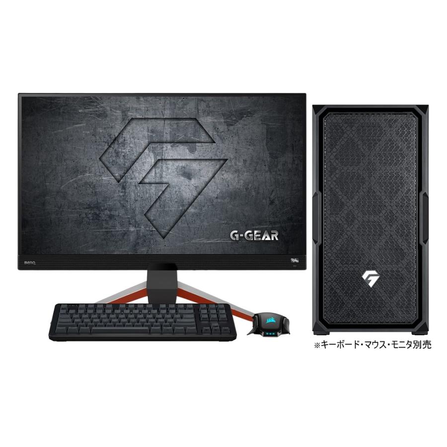 ゲーミングPC G-GEAR GE7A-K254BH/C/CP4 Ryzen7 9800X3D /RTX5070Ti