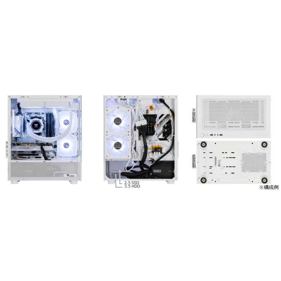 ゲーミングPC G-GEAR White GP5A-D260B/A/CP1 Ryzen5 /RTX5070 /32GB