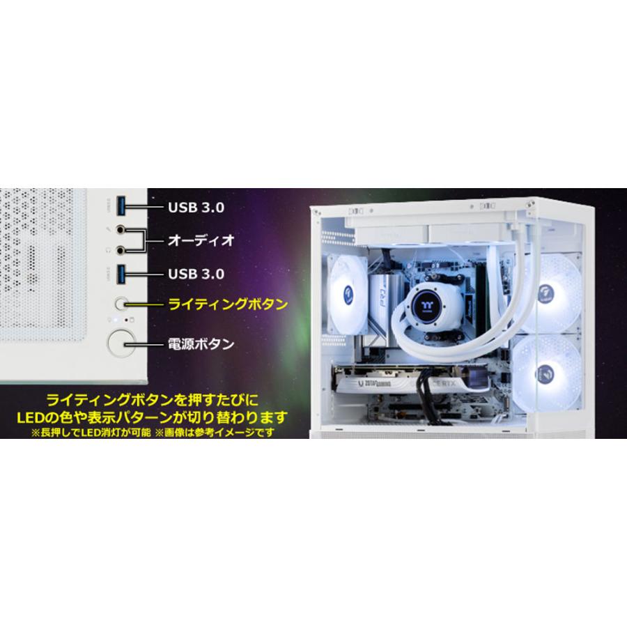 ゲーミングPC G-GEAR White GP7A-B260B/A/CP1 Ryzen7 5700X /RTX5060