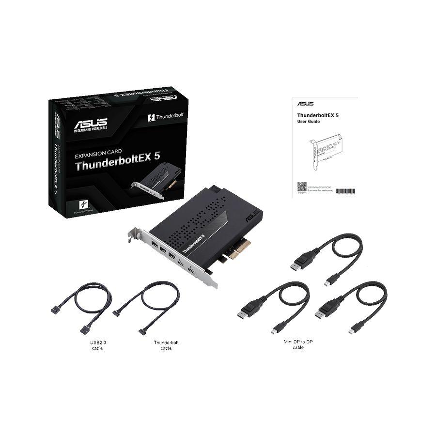 ほぼ未使用・完品】ASUS ThunderboltEX 5 Z890対応 【公式通販】
