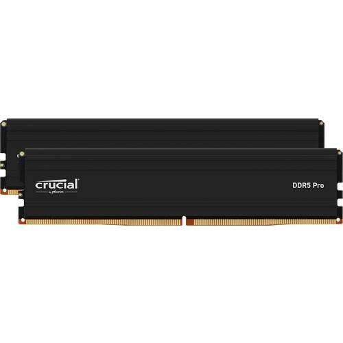 メモリー Crucial DDR5 48GB 24GBx2 cp2k24g56c46u5 Crucial Pro 48GB Kit (24GBx2) DDR5-5600 UDIMM | CP2K24G56C46U5