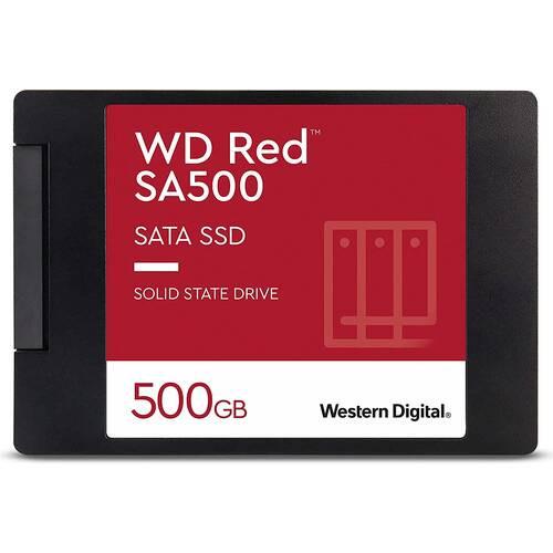 内蔵型SSD Western Digital WD Red SA500 500GB SSD WD Blue WDS500G1R0A ［2.5インチ内蔵SSD / 500GB Red SA500 NAS SATA