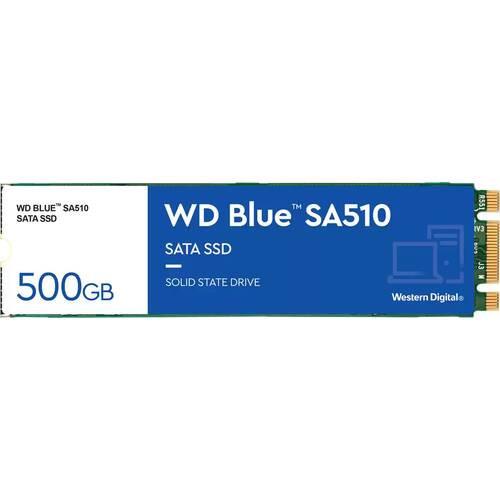 WD Blue WDS500G3B0B ［M.2 SATA対応 内蔵SSD / 500GB SA510 SATA SSD