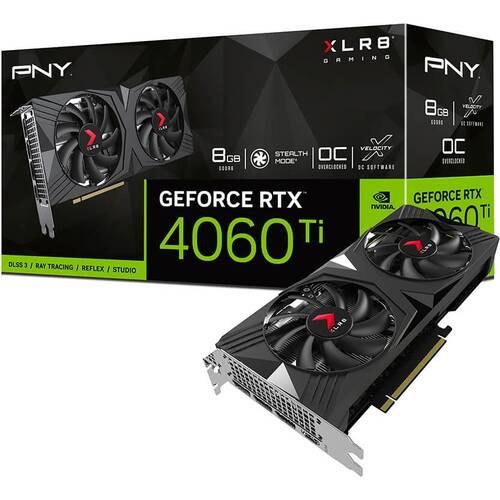 PNY GeForce RTX 4060 Ti 8GB XLR8 GAMING VERTO OC DUAL FAN