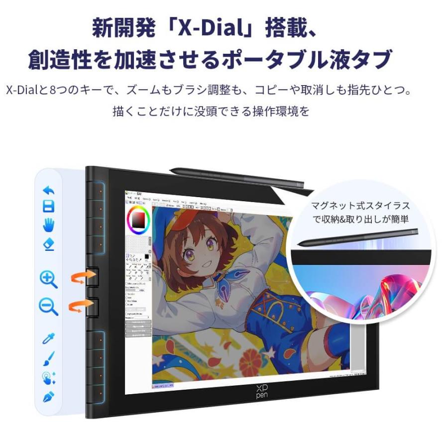 Artist 16 3rd ブラック [CPCD161FH-BK] 15.4インチ フルHD 液晶ペン