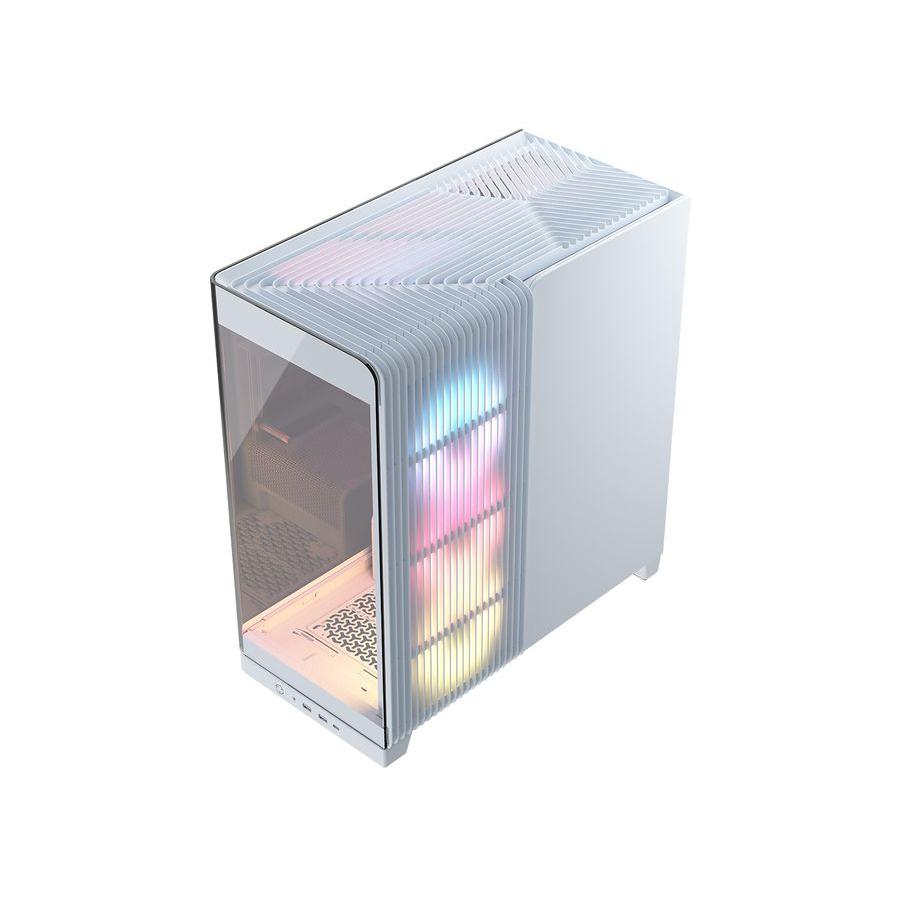 FRAME 4500X RS-R ARGB Panoramic Glass White　CC-9011315-WW_5