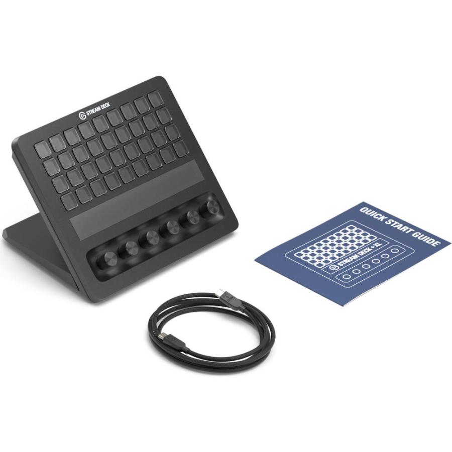 Stream Deck + XL [10GBX9901] 36キー+6ダイヤル コントロールデバイス